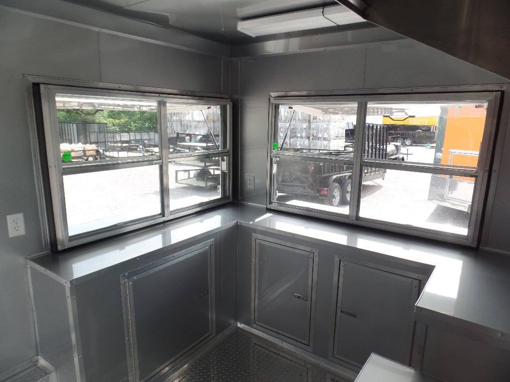 99-8.5-x-16-concession-food-trailer-orange-catering-event-19.jpg 8.5' x 16' Concession Food Trailer Orange Catering Event