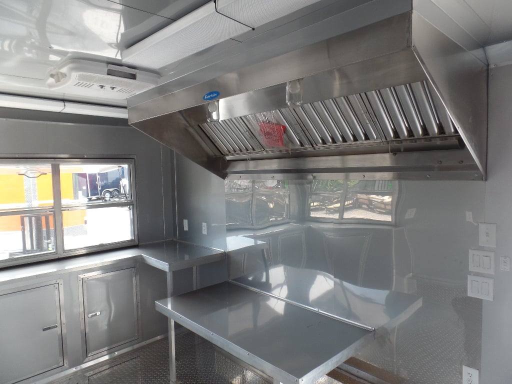99-8.5-x-16-concession-food-trailer-orange-catering-event-6.jpg 8.5' x 16' Concession Food Trailer Orange Catering Event
