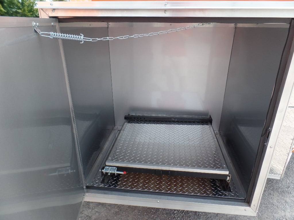 99-8.5-x-16-concession-food-trailer-orange-catering-event-8.jpg 8.5' x 16' Concession Food Trailer Orange Catering Event