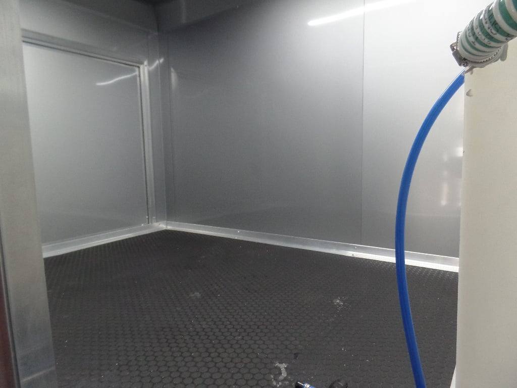 8.5' x 48' Indigo Blue Gooseneck Concession BBQ Food Event Trailer