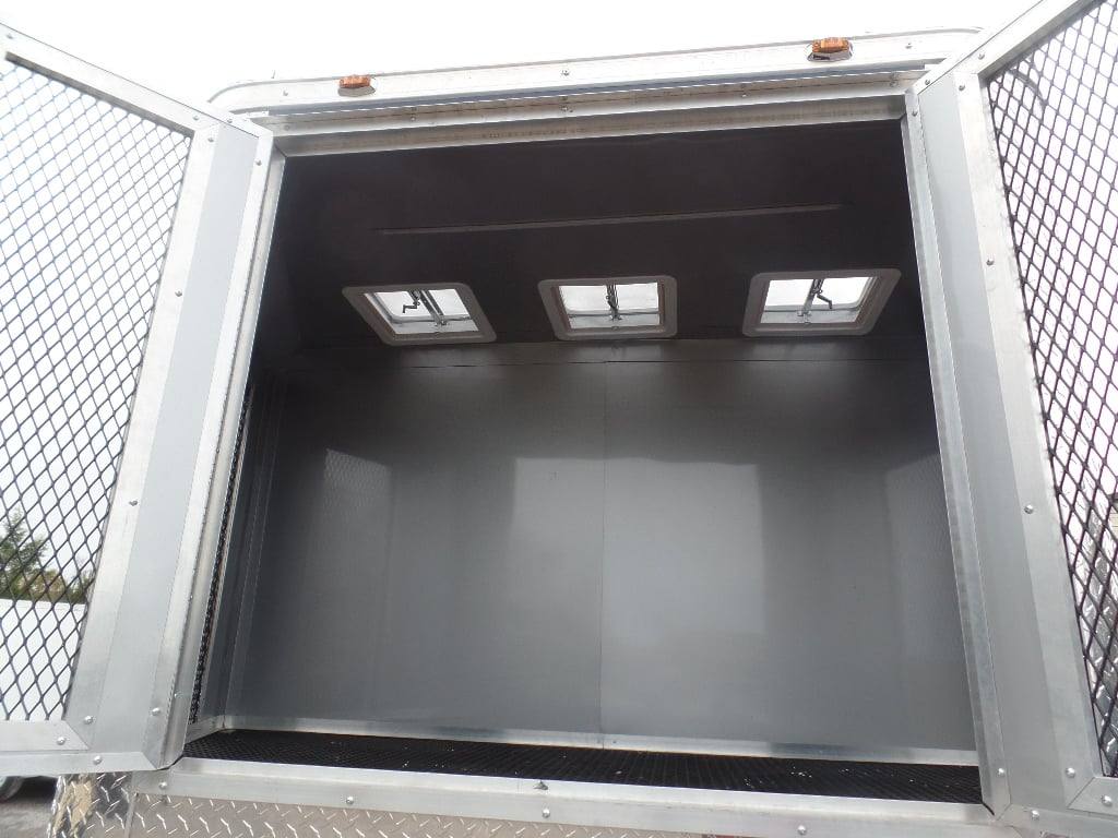 8.5' x 48' Indigo Blue Gooseneck Concession BBQ Food Event Trailer