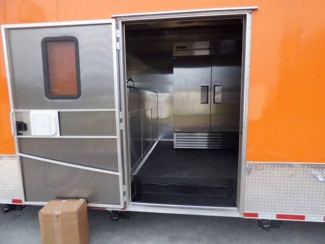996-8.5-x-48-orange-concession-food-catering-event-trailer-14.jpg 8.5' x 48' Orange Concession Food Catering Event Trailer