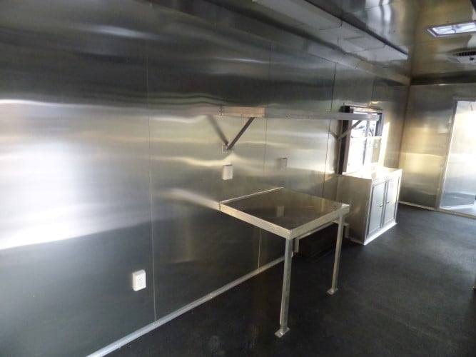 996-8.5-x-48-orange-concession-food-catering-event-trailer-22.jpg 8.5' x 48' Orange Concession Food Catering Event Trailer