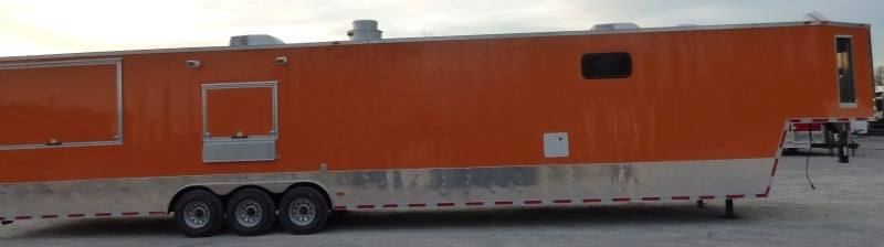 996-8.5-x-48-orange-concession-food-catering-event-trailer-23.jpg 8.5' x 48' Orange Concession Food Catering Event Trailer