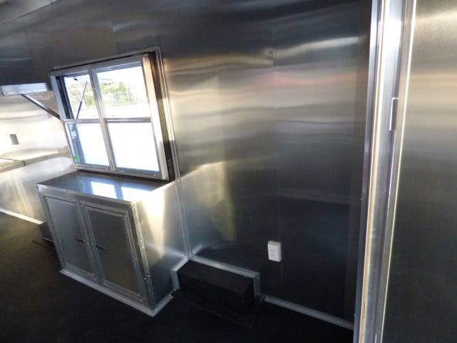 996-8.5-x-48-orange-concession-food-catering-event-trailer-27.jpg 8.5' x 48' Orange Concession Food Catering Event Trailer