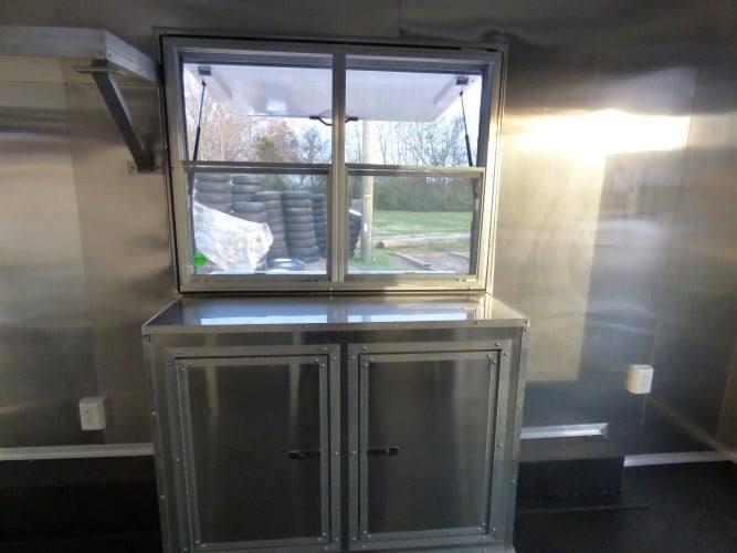 996-8.5-x-48-orange-concession-food-catering-event-trailer-36.jpg 8.5' x 48' Orange Concession Food Catering Event Trailer