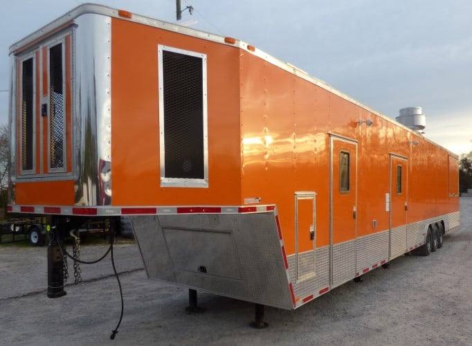 996-8.5-x-48-orange-concession-food-catering-event-trailer-42.jpg 8.5' x 48' Orange Concession Food Catering Event Trailer