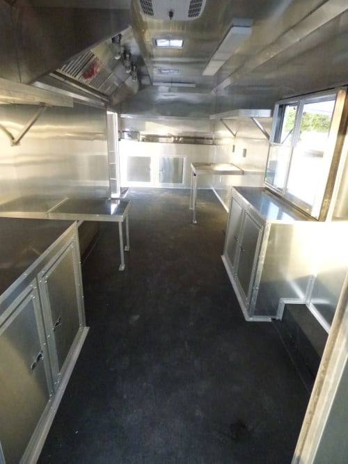 996-8.5-x-48-orange-concession-food-catering-event-trailer-45.jpg 8.5' x 48' Orange Concession Food Catering Event Trailer
