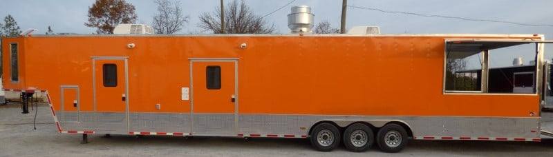 996-8.5-x-48-orange-concession-food-catering-event-trailer-50.jpg 8.5' x 48' Orange Concession Food Catering Event Trailer