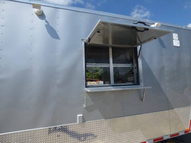 998-8.5-x-49-silver-frost-concession-food-gooseneck-trailer-25.jpg 8.5' x 49' Silver Frost Concession Food Gooseneck Trailer