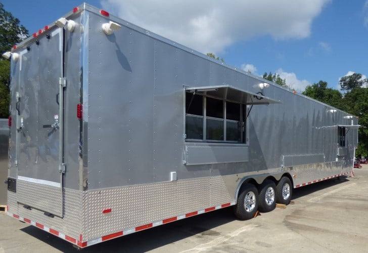 998-8.5-x-49-silver-frost-concession-food-gooseneck-trailer-42.jpg 8.5' x 49' Silver Frost Concession Food Gooseneck Trailer
