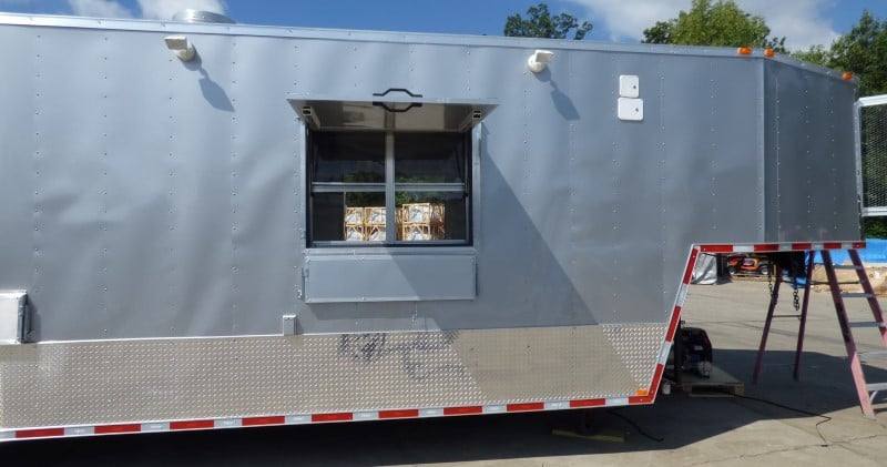 998-8.5-x-49-silver-frost-concession-food-gooseneck-trailer-61.jpg 8.5' x 49' Silver Frost Concession Food Gooseneck Trailer